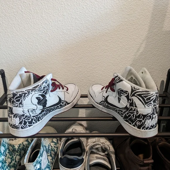 Custom Nike ebernon mid - Picture 7 of 8